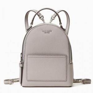 KATE SPADE New York Cameron Mini Convertible Backpack Sling Crossbody SOFT TAUPE